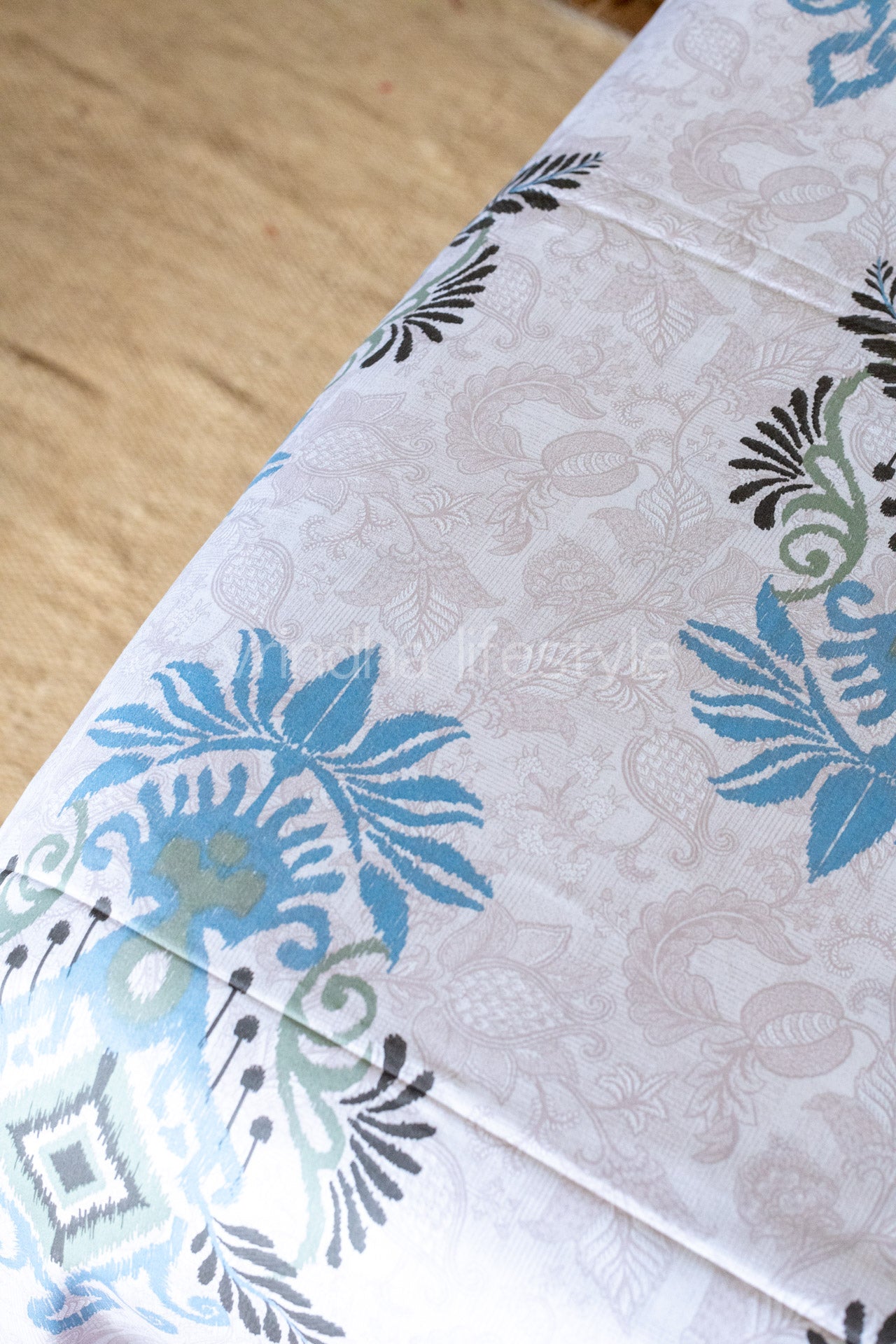 Soft Satin cotton bedsheet -300 TC-Super King