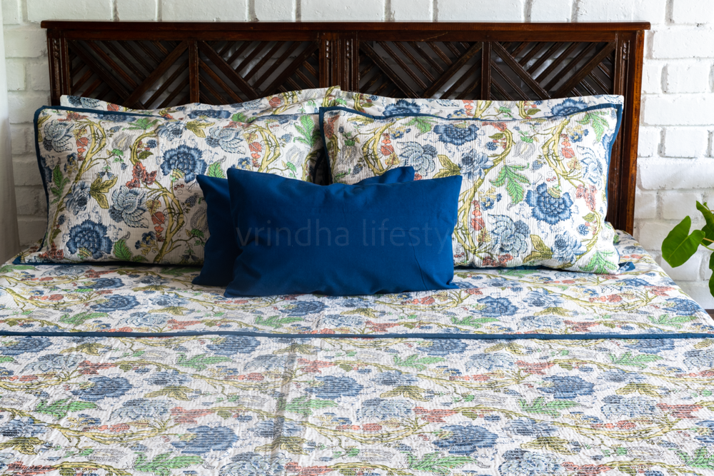 QUILTED BEDCOVER SET-Reversible