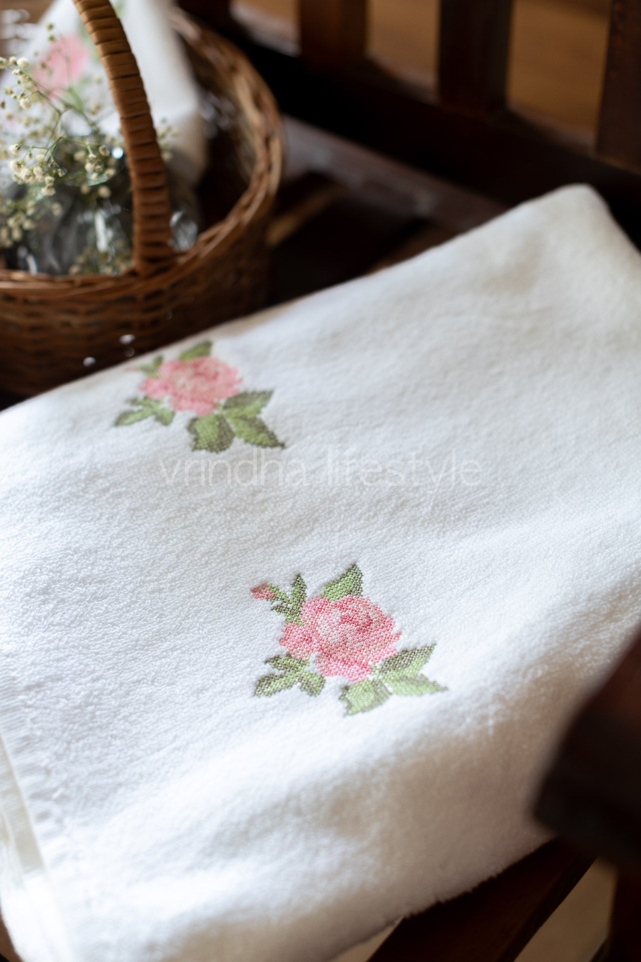 SOFT BATH TOWEL with embroidery -30x60 inches( single unit)-customisable