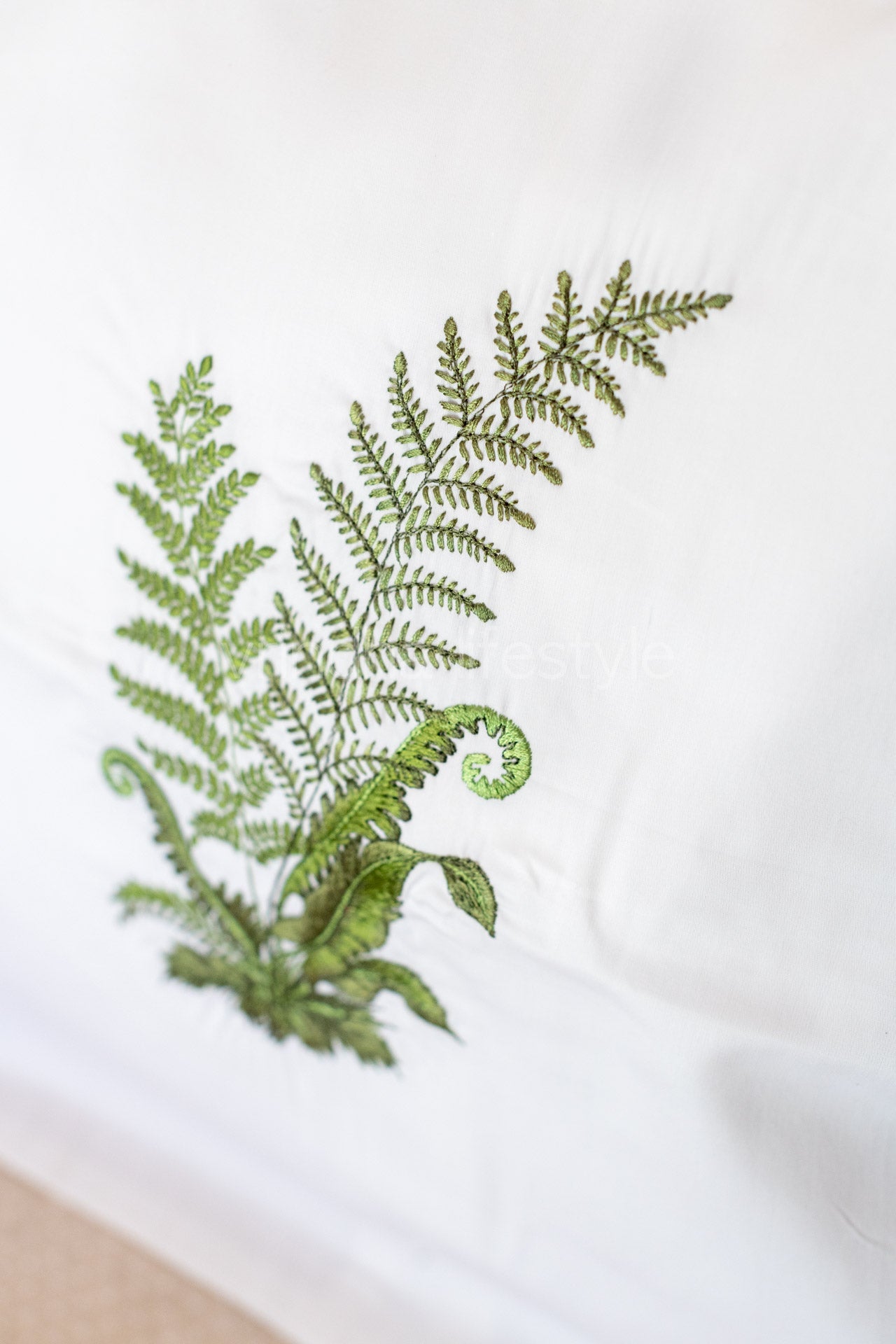 Cotton pillow covers with embroidery -single unit