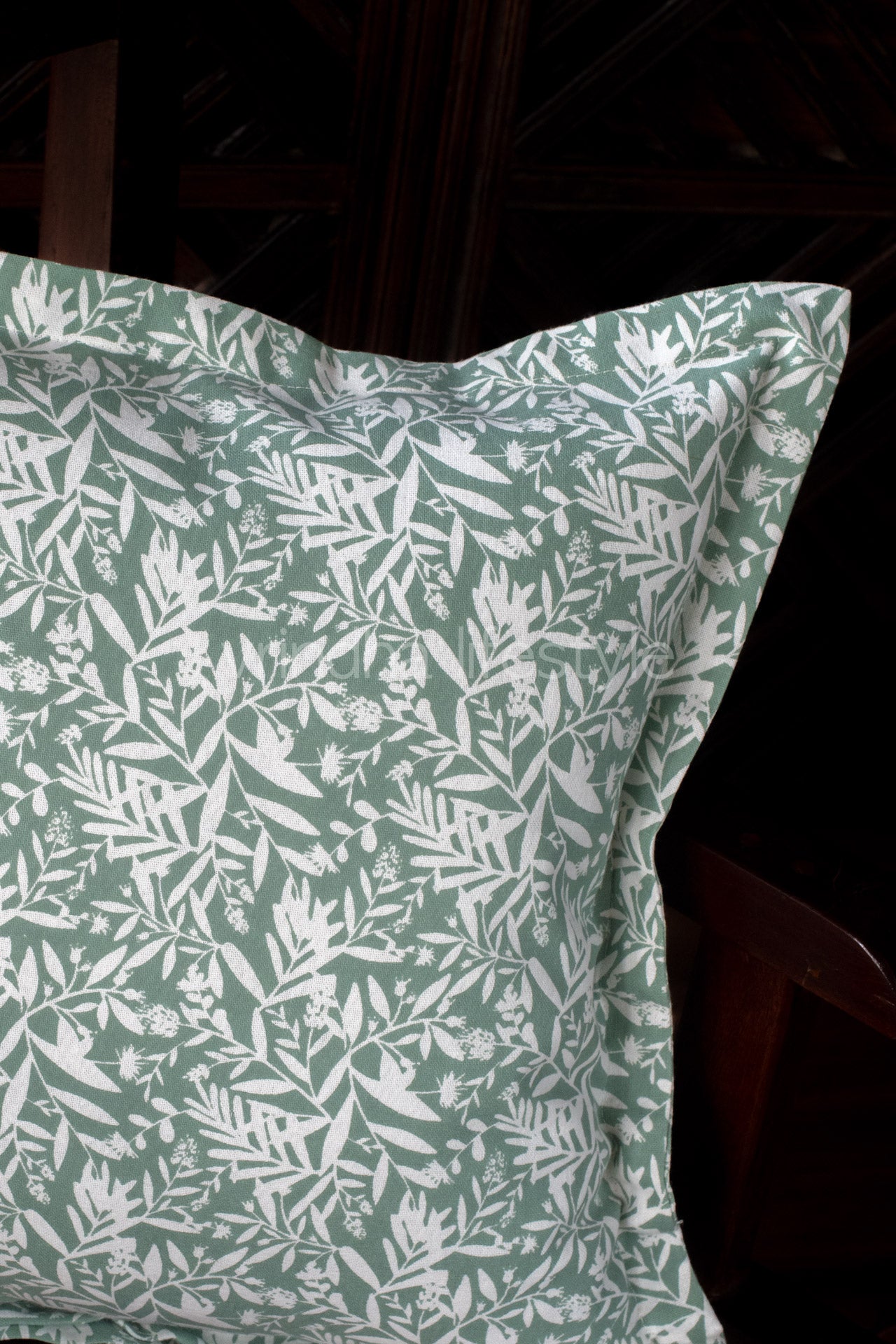 Printed cotton cushion cover-Single unit