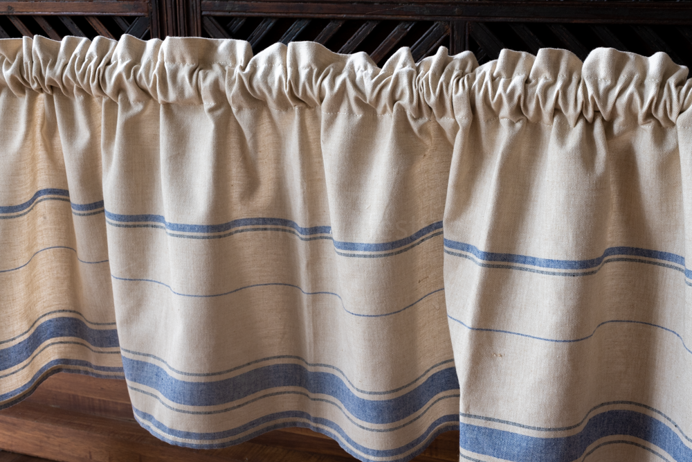 kitchen valance cotton