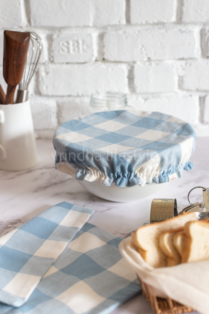 Bread makers set-Set of bowl cover and bread bag