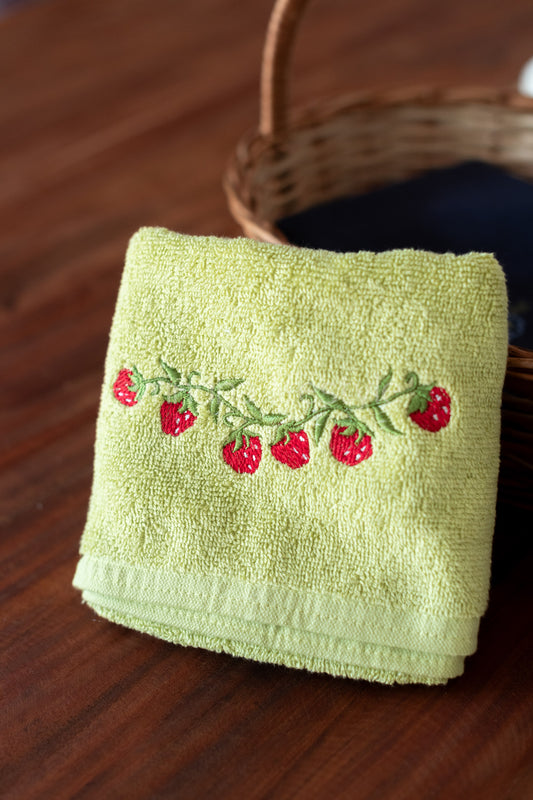 SOFT HAND TOWEL with embroidery -17x25 inches( single unit)
