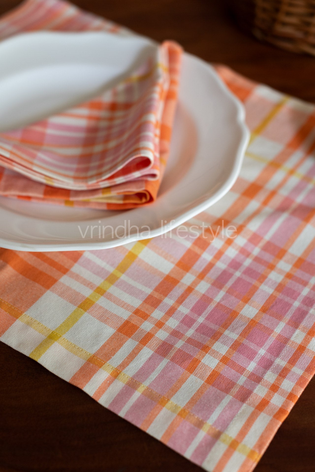 Woven placemats -Set of 6 placemats
