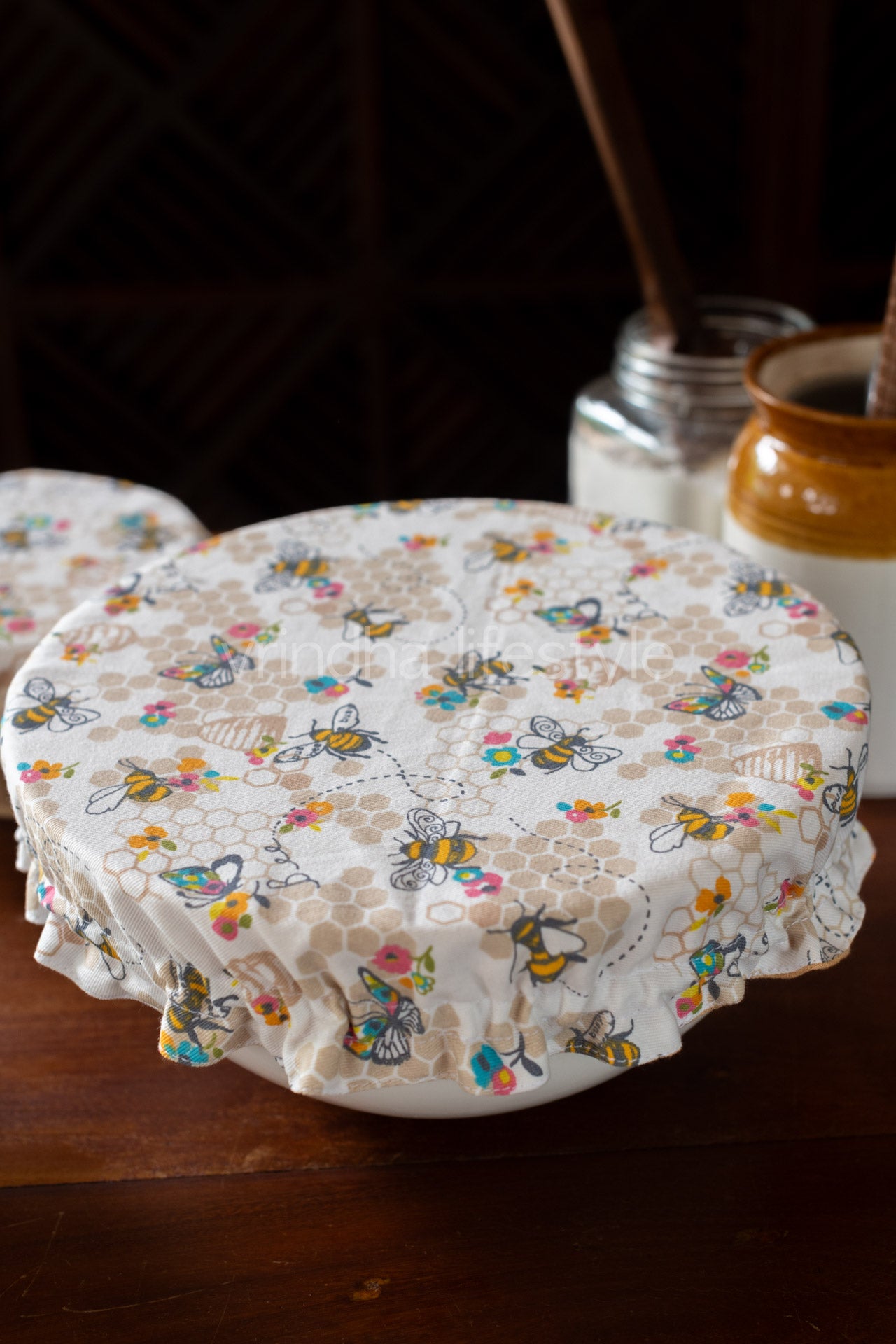 Fabric bowl covers-Set of 3 Small,Medium and Large