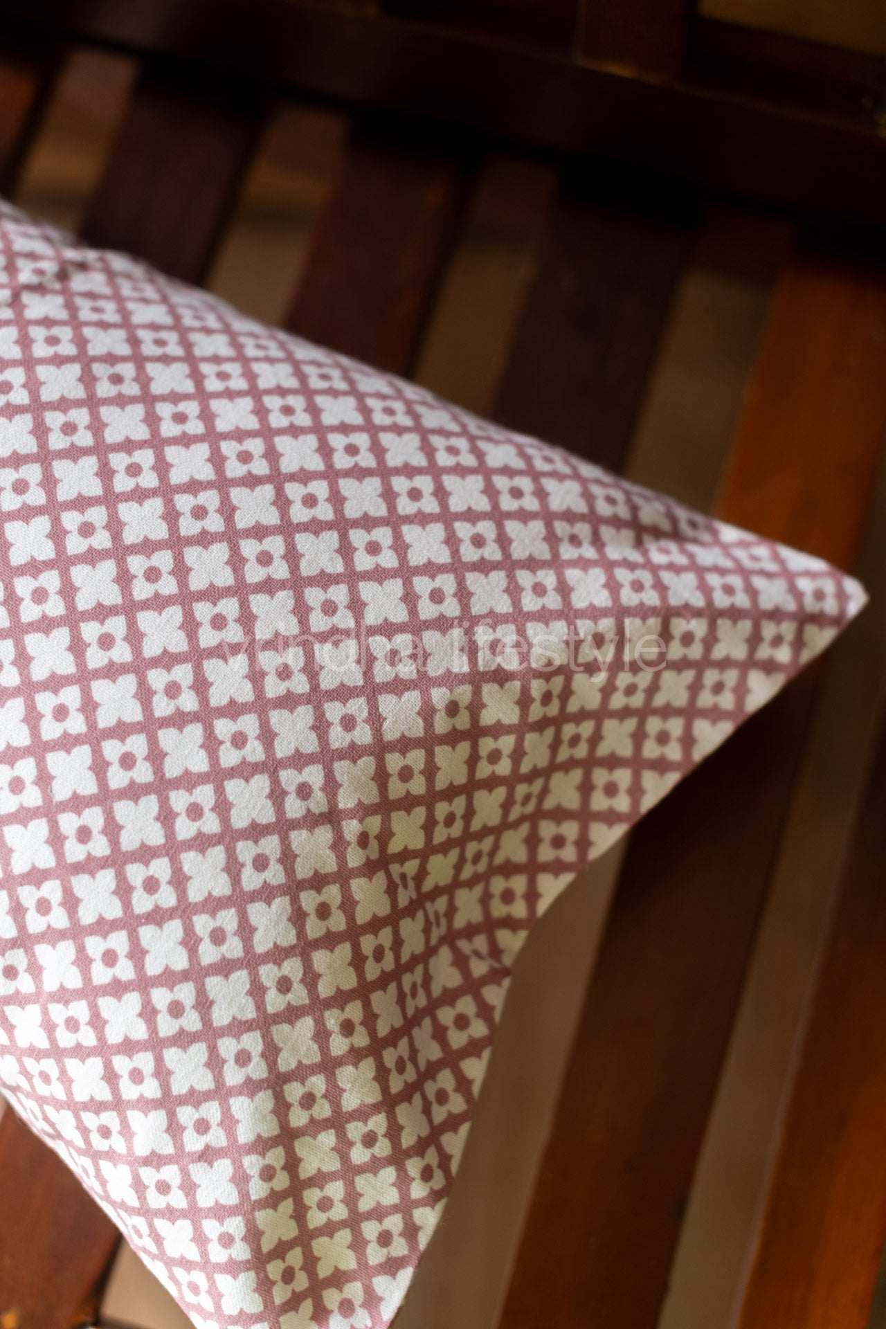 Cotton printed pre-filled cushion-12x18 inches