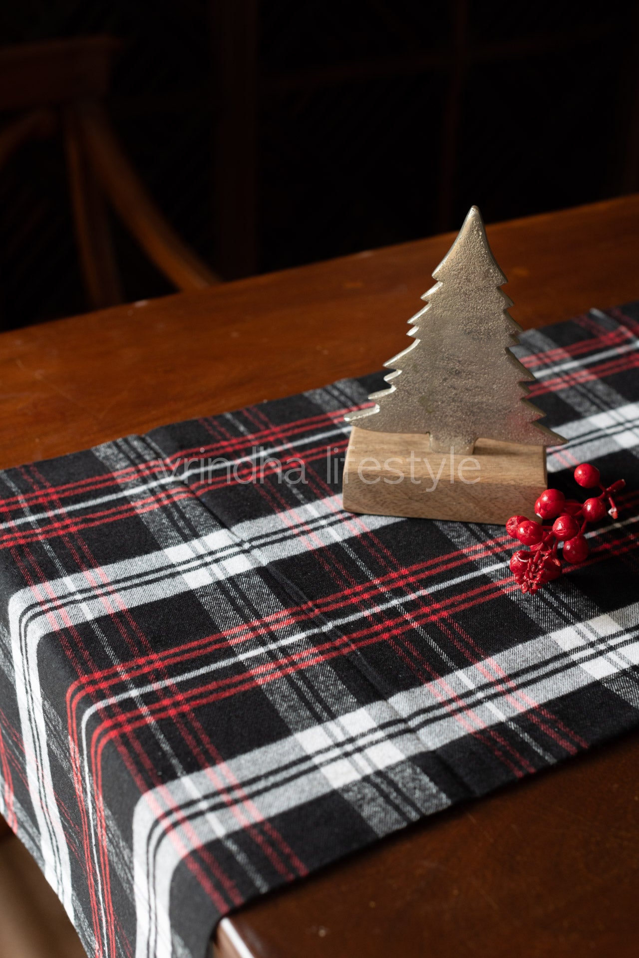 Cotton acrylic table runner -13x52 inches-customisable