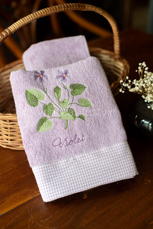 SOFT HAND TOWEL with embroidery -16x25 inches( single unit)-customisable