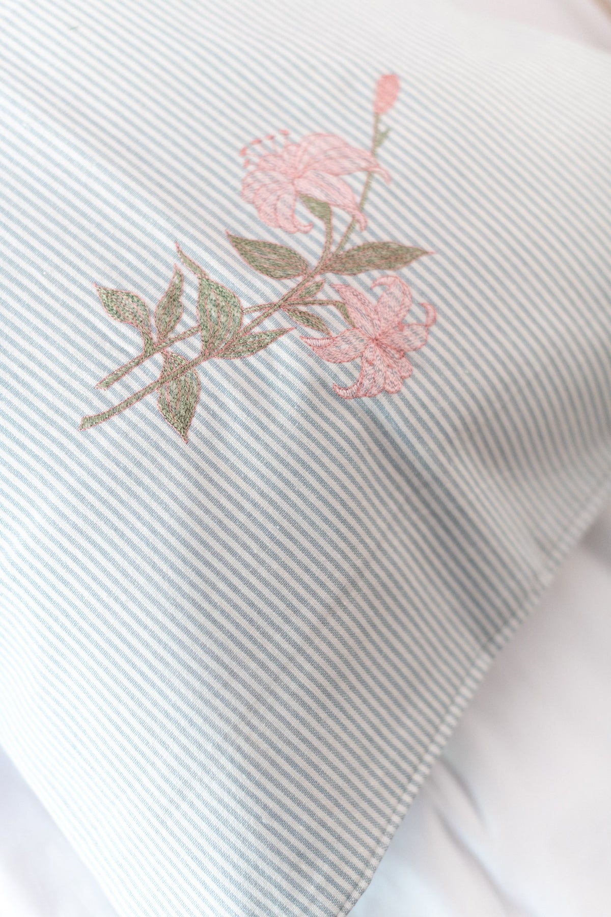 Cotton pillow covers with embroidery -single unit