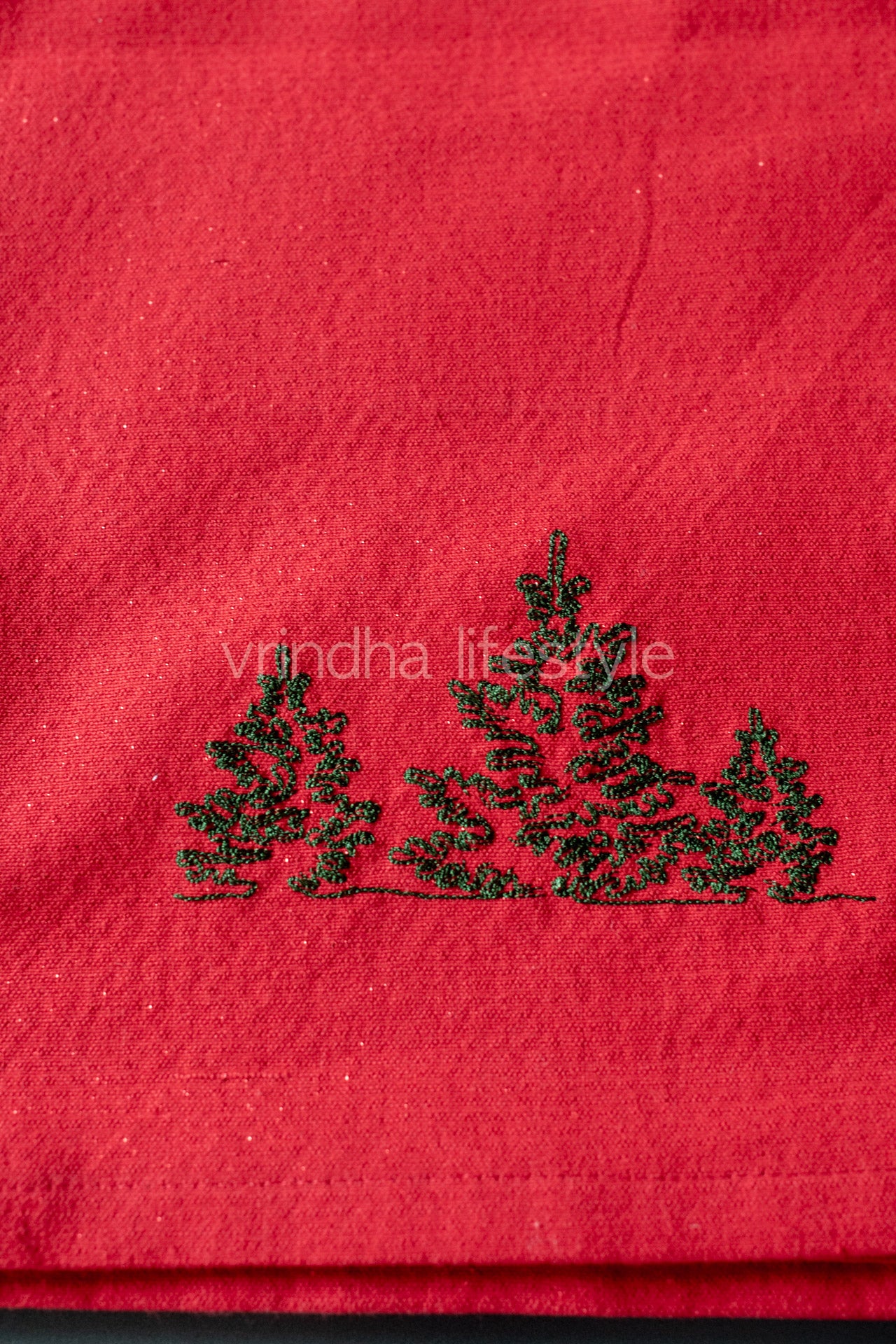 COTTON TABLE CLOTH with embroidery -6/8 seater
