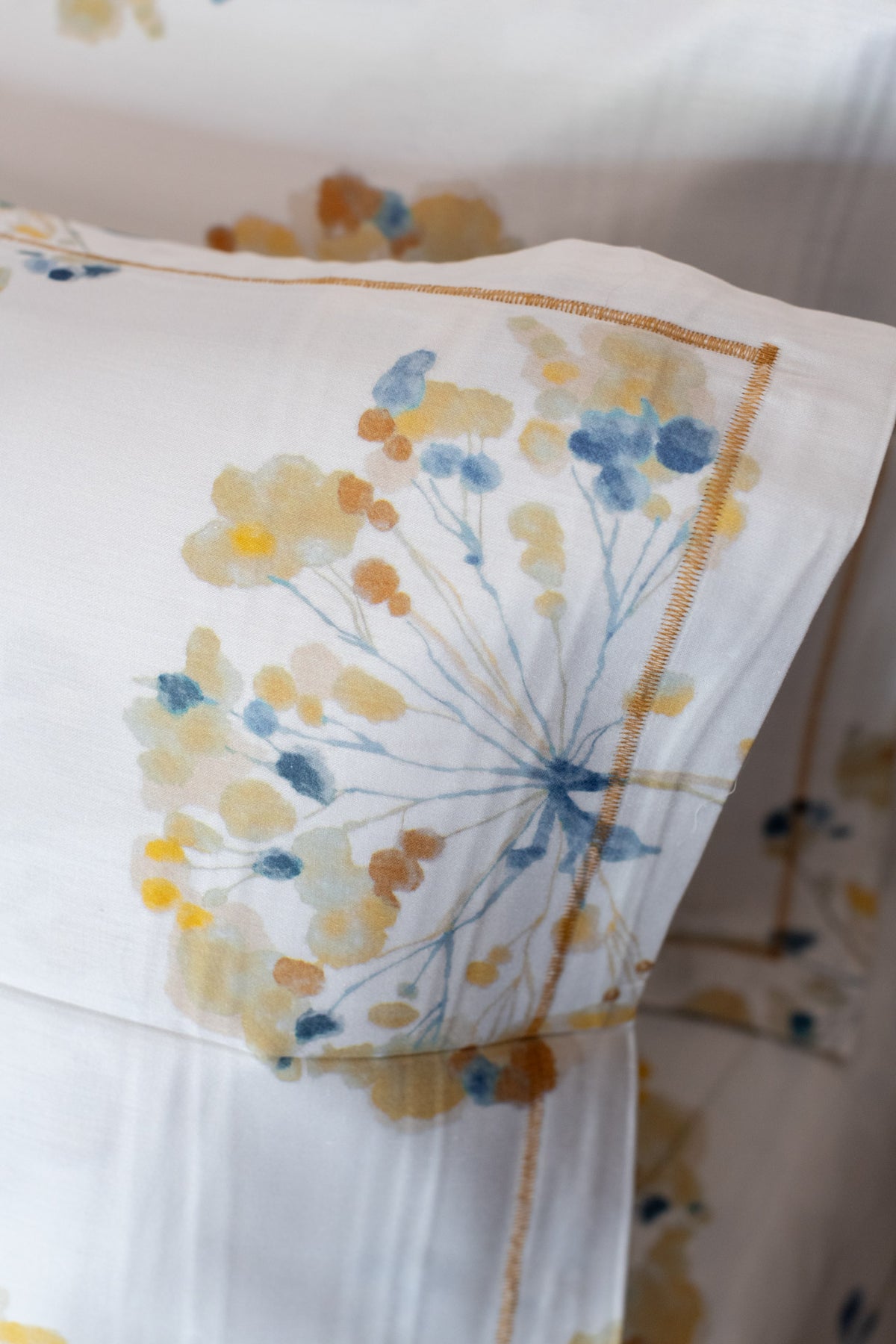 Printed Soft Satin cotton bedsheet -300 TC-Super King