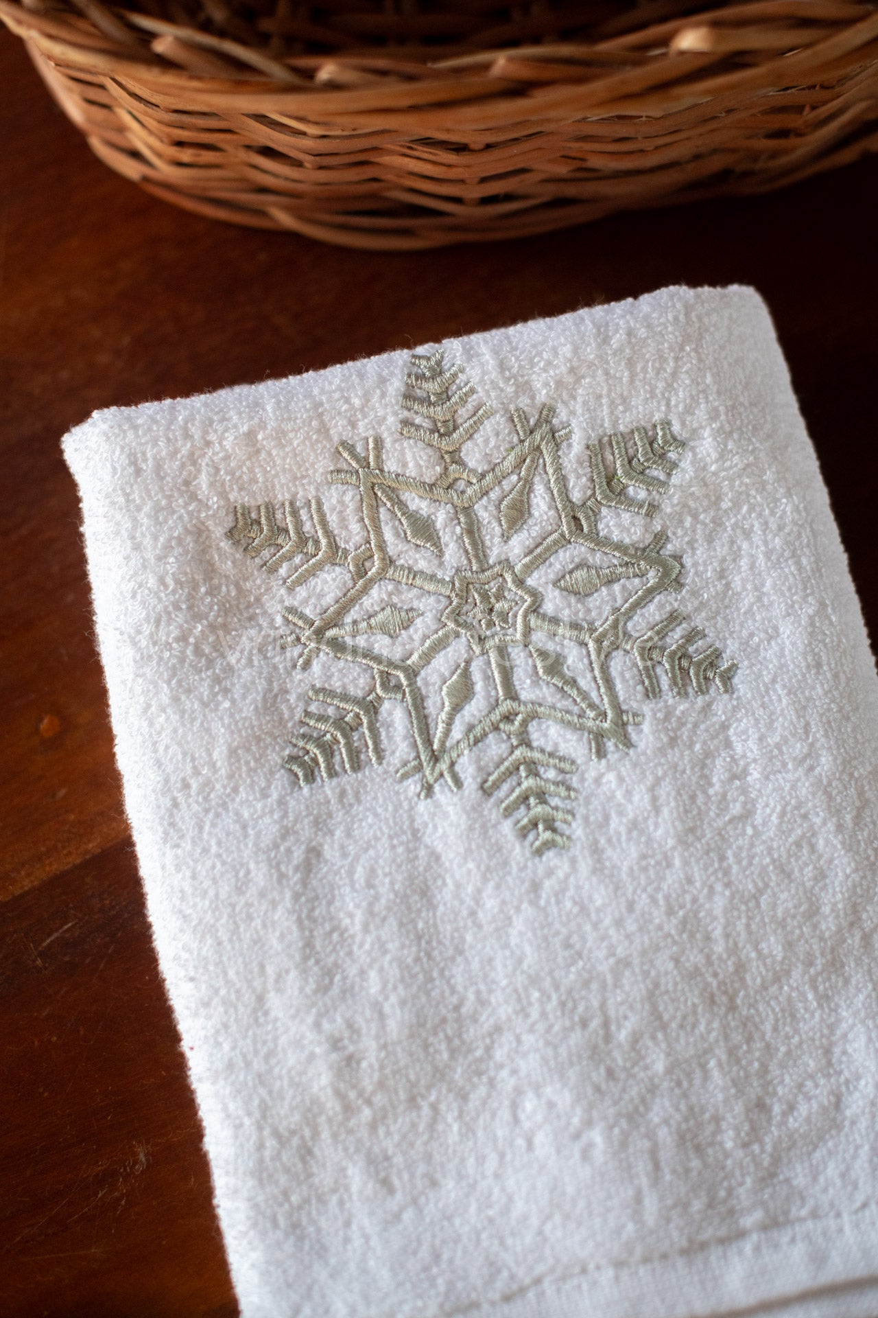 One side terry towels with embroidery -17x28 inches( single unit)