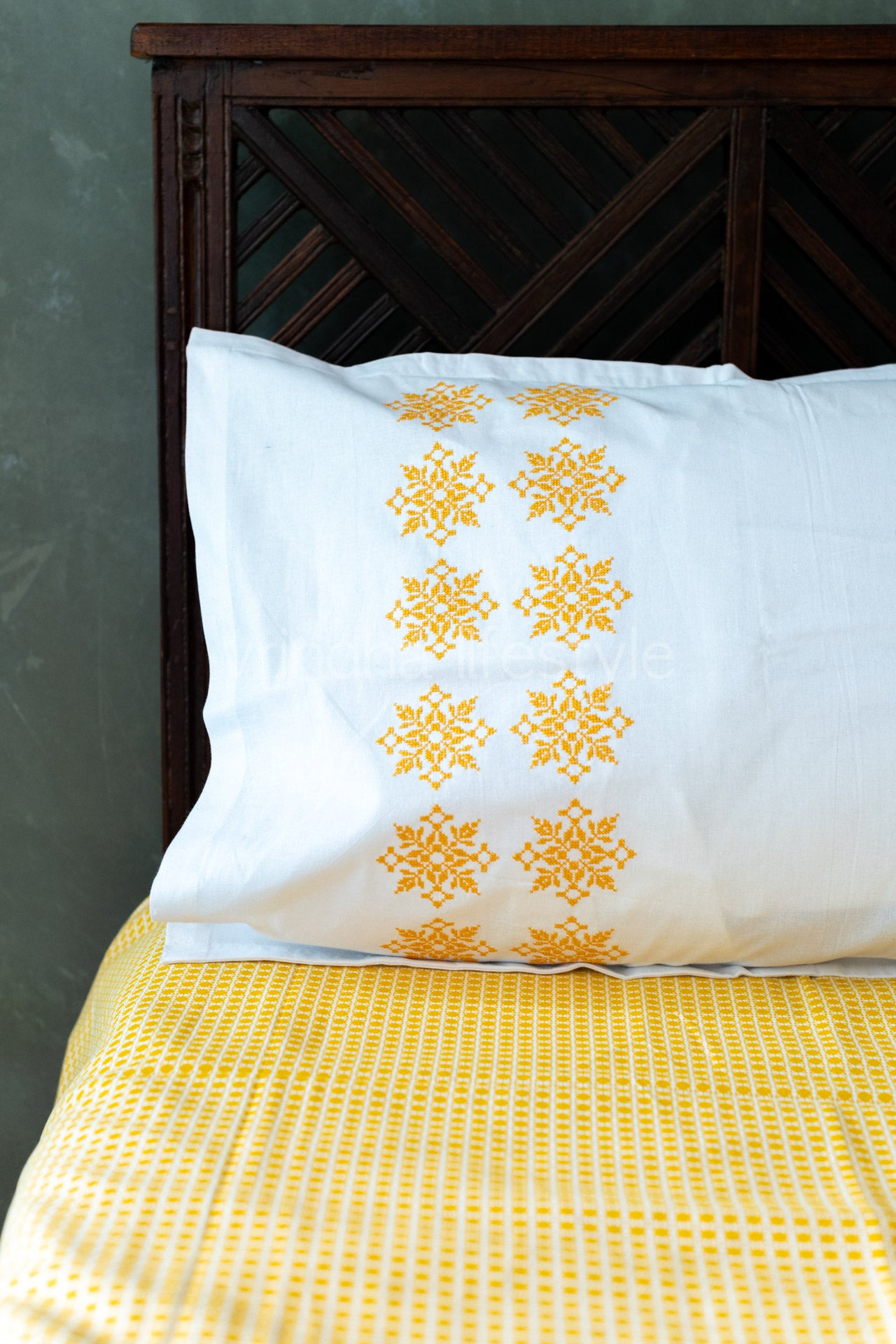 COTTON BED SHEET and embroidery cotton pillow cover -Single|Kids Collection