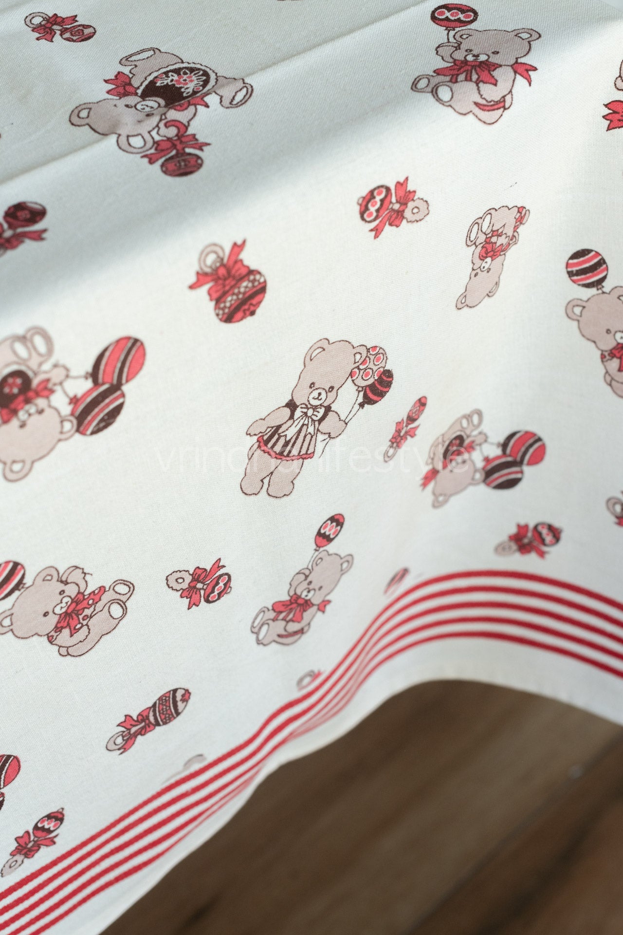 Handloom Cotton printed table cover-6 seater  customisable