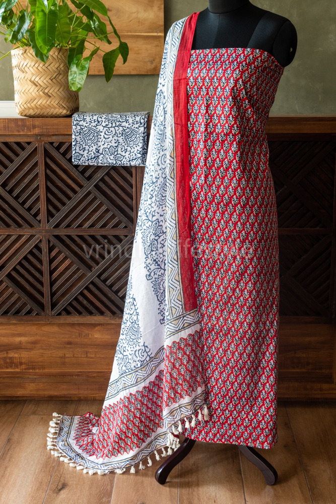 SOFT COTTON SALWAR MATERIAL – Vrindha Lifestyle