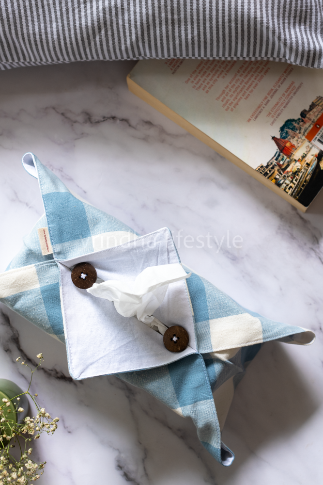 FABRIC TISSUE BOX COVER-Single Unit