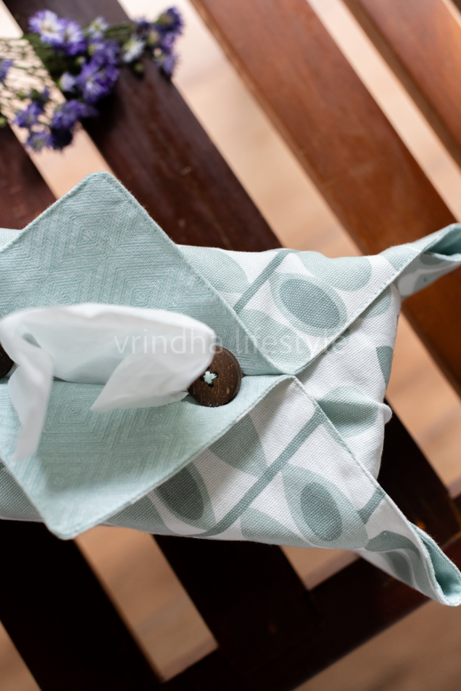 FABRIC TISSUE BOX COVER-Single Unit