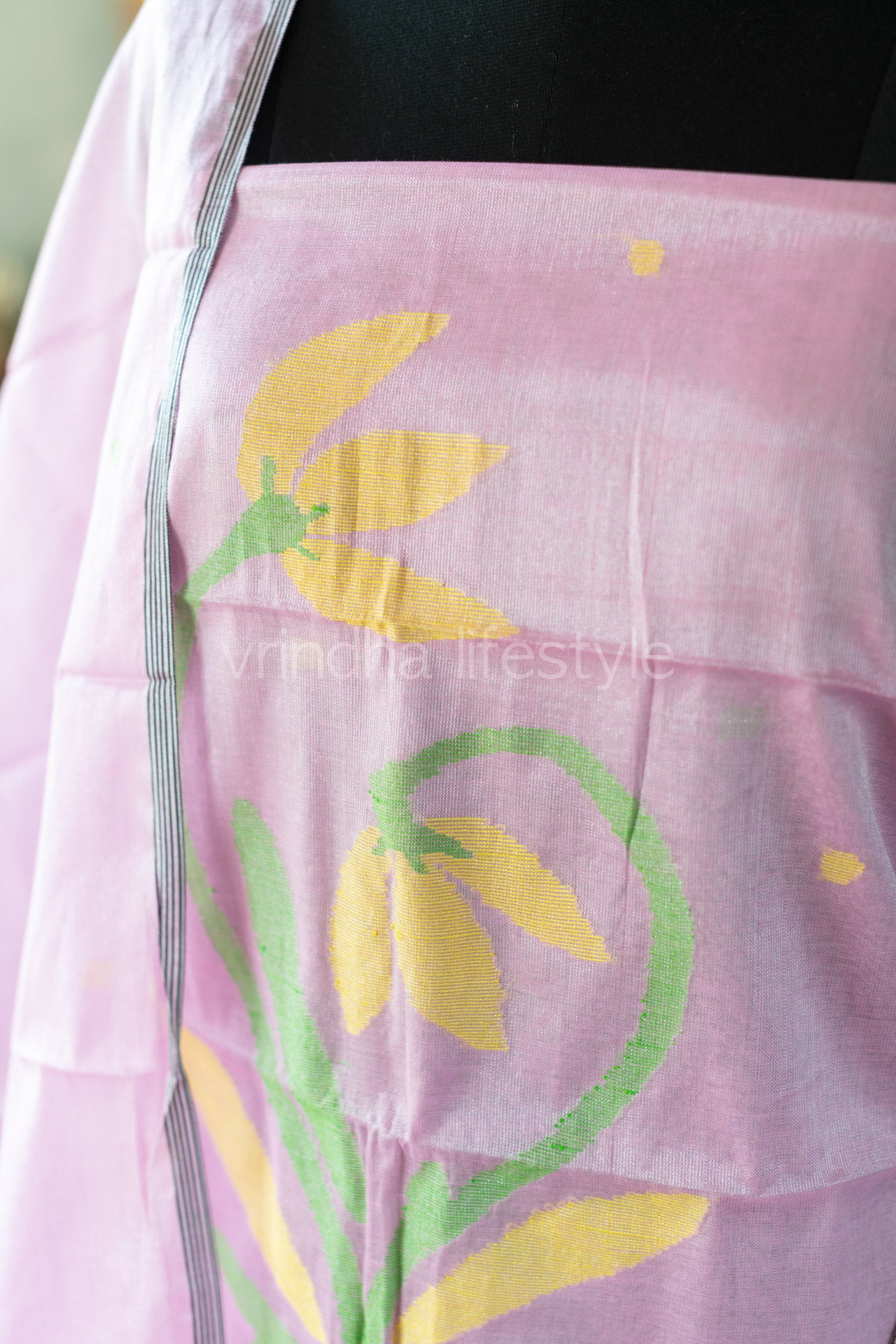 Tissue Jamdhani Salwar material-2 pcs set