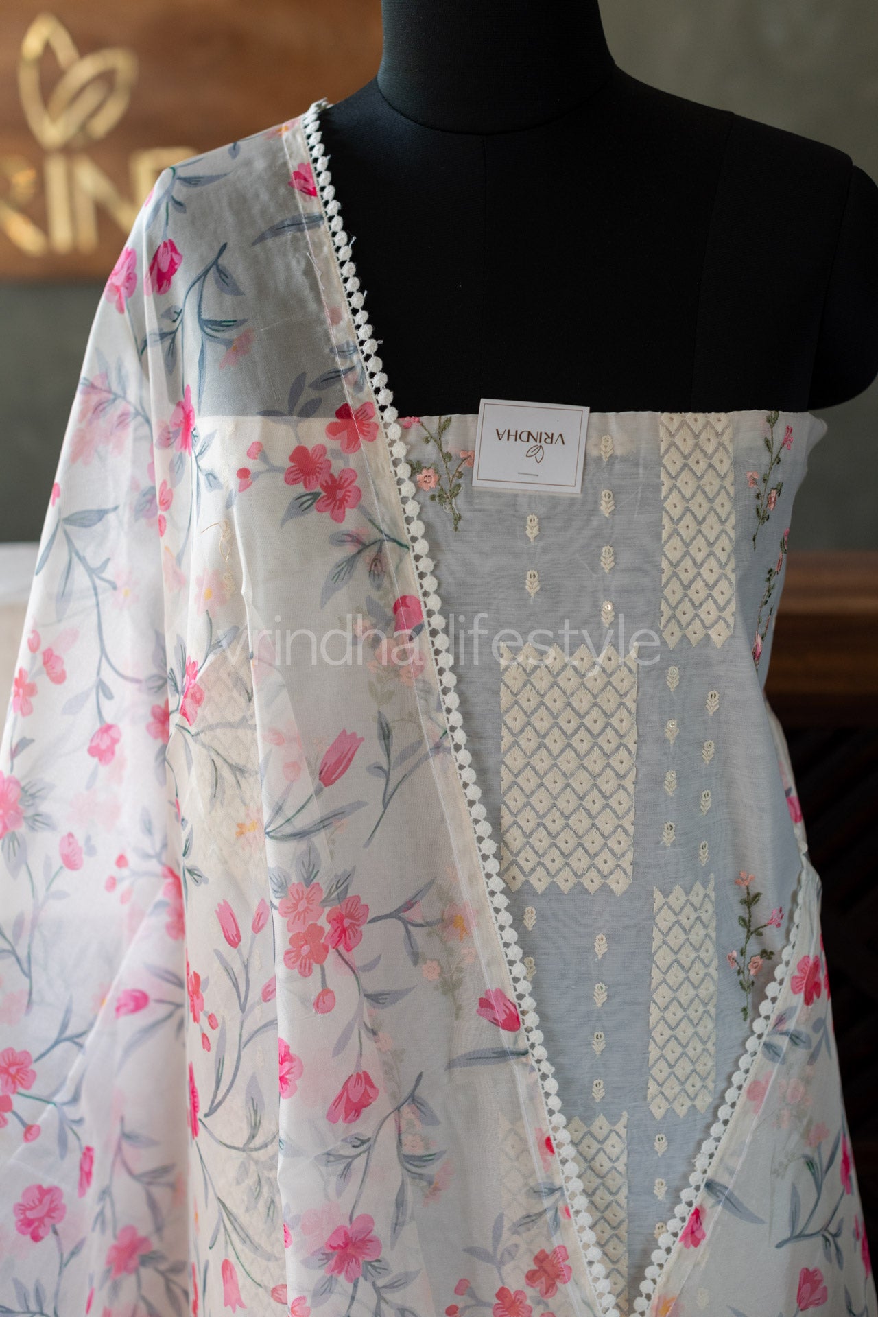 SEMI SILK KOTA SALWAR MATERIAL