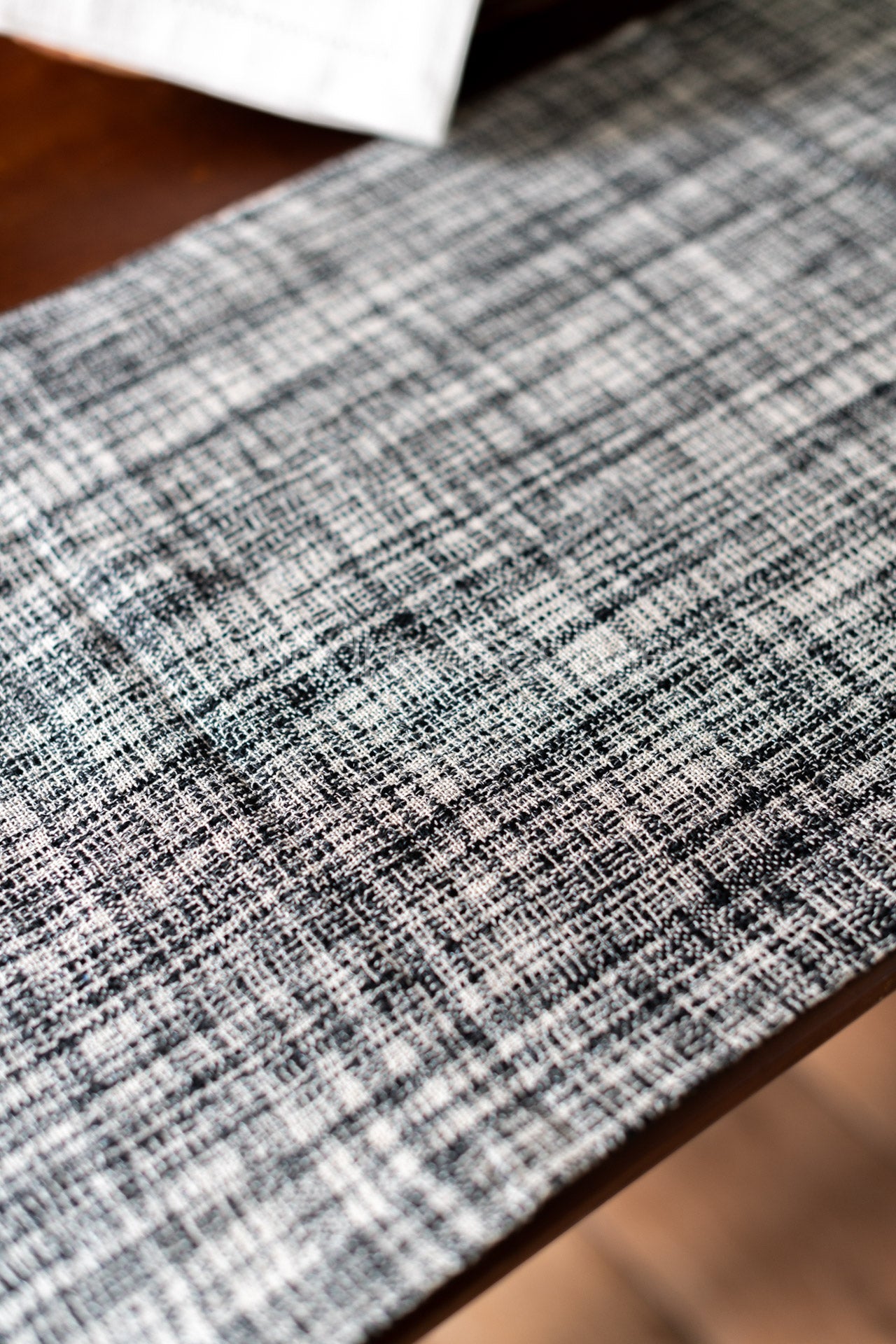 Jute cotton table runner -16x60 inches