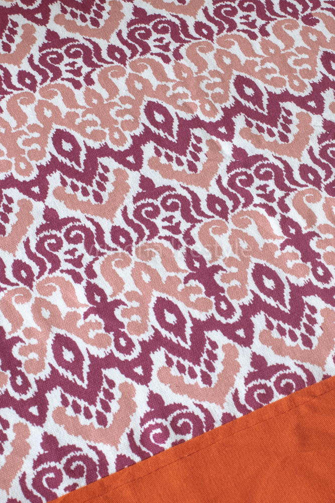 COTTON PRINTED BEDSHEET WITH PLAIN BORDER-King size