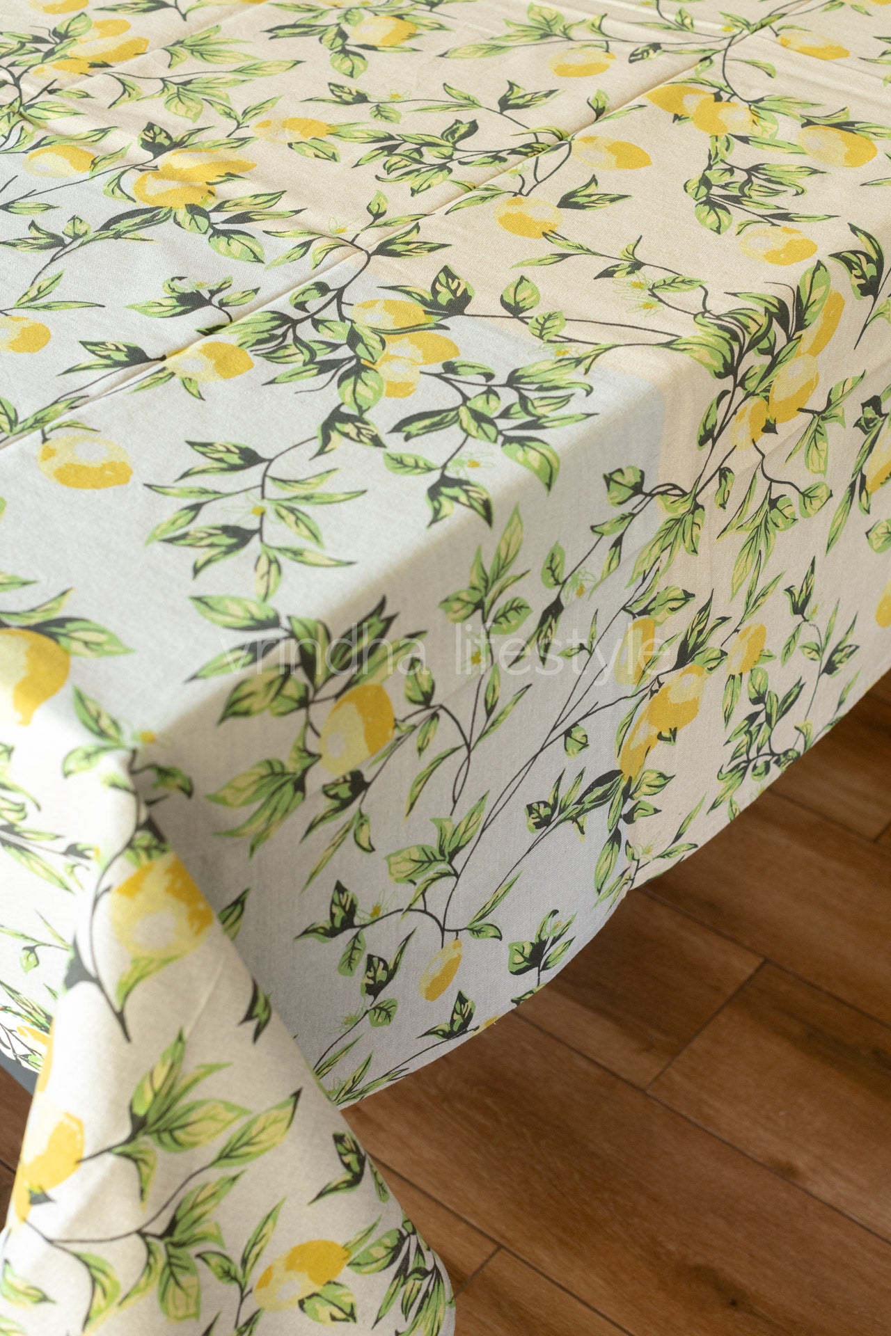 PRINTED COTTON TABLE CLOTH -8 seater-Customisable