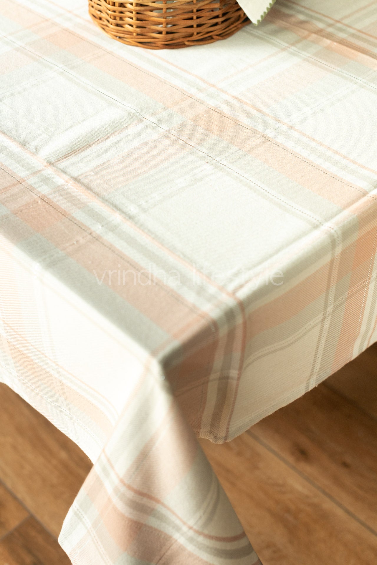 COTTON TABLE CLOTH -4/6 seater