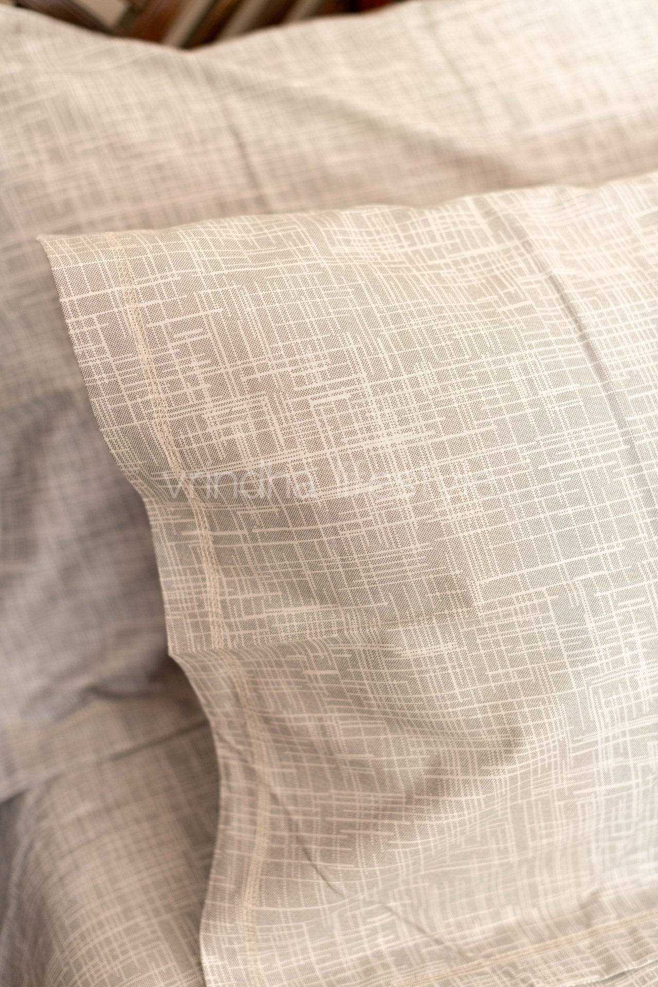 Printed Soft Satin cotton bedsheet -250 TC-Super King