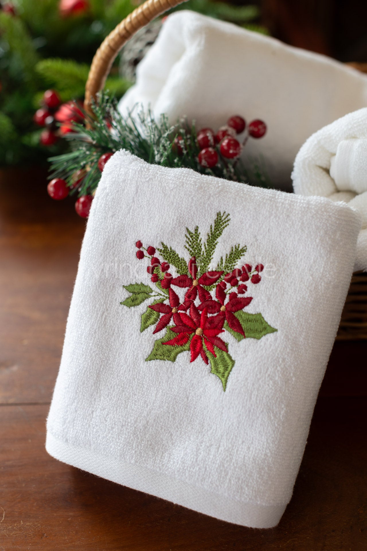 SOFT HAND TOWEL with embroidery -16x26 inches( single unit)-customisable