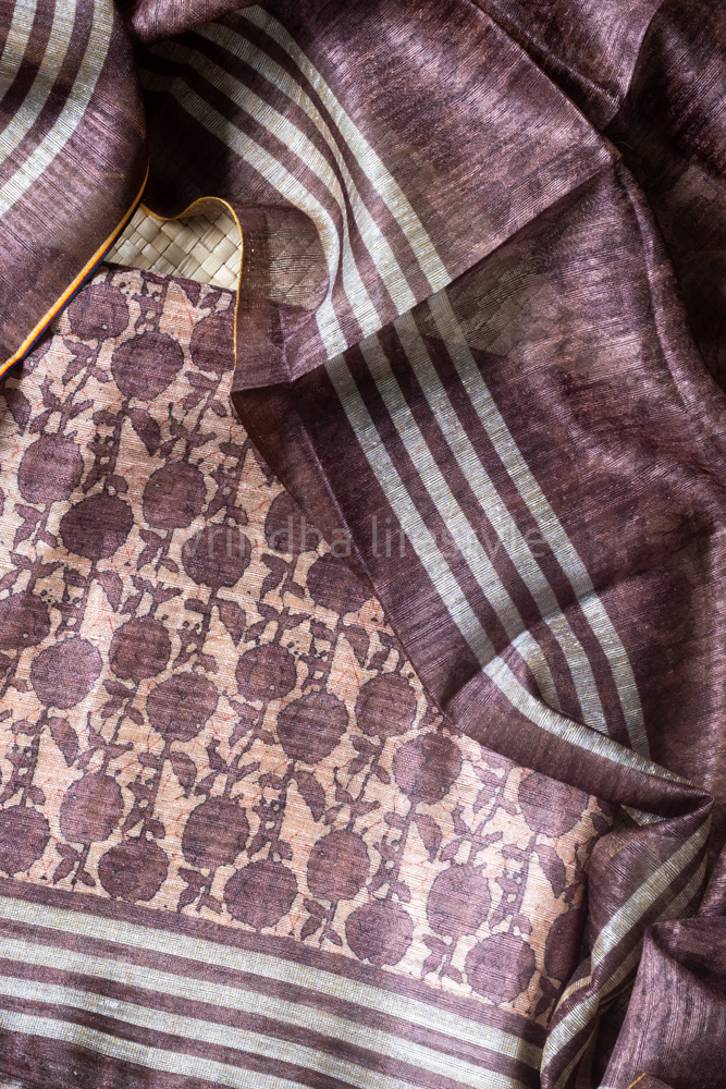 PRINTED SEMI SILK SALWAR MATERIAL -Top and dupatta only