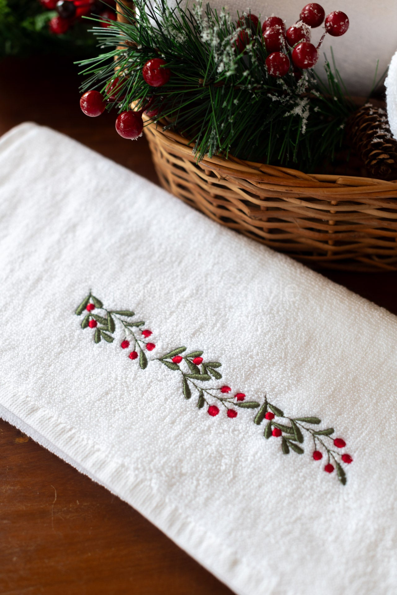 SOFT HAND TOWEL with embroidery -16x26 inches( single unit)-customisable