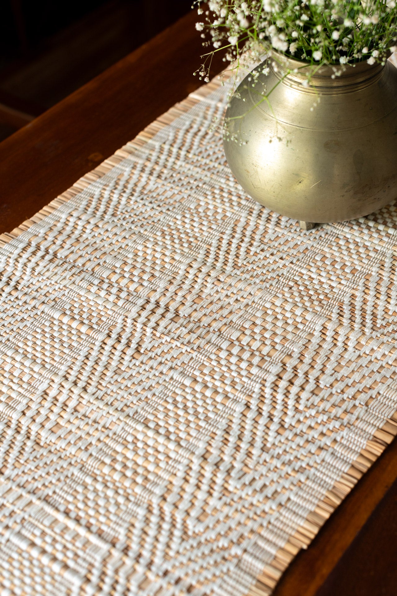 Bamboo table runner-14x60 inches