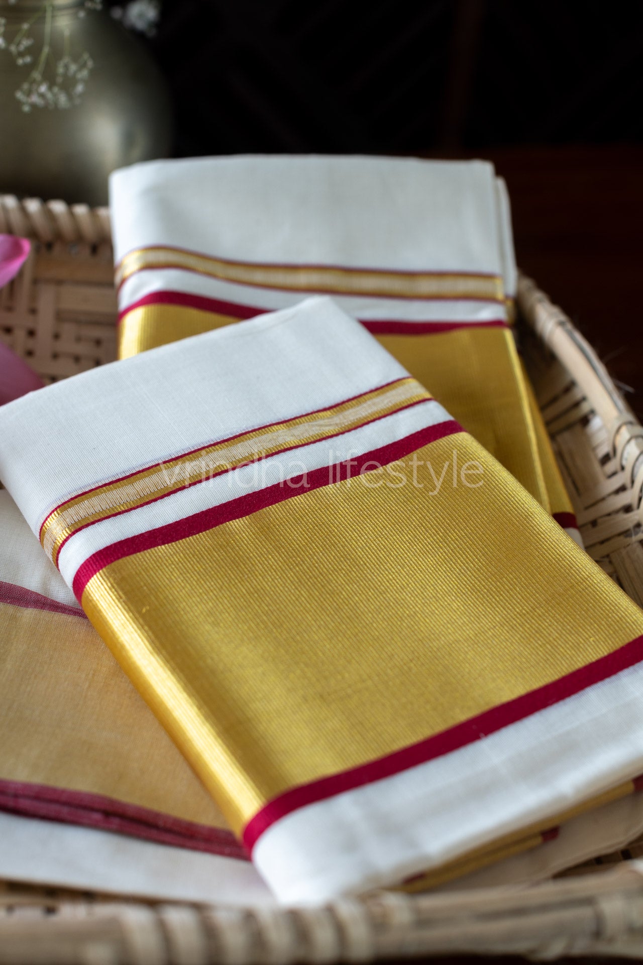 Kerala Set Mundu-Handloom
