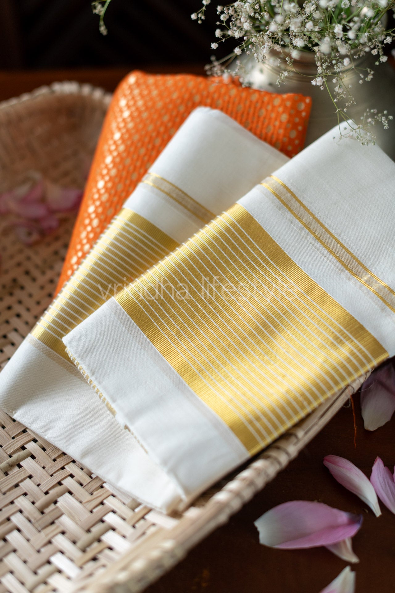 Kerala Set Mundu-Handloom