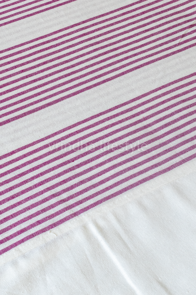 COTTON PRINTED BED SHEET WITH PLAIN BORDER-King size