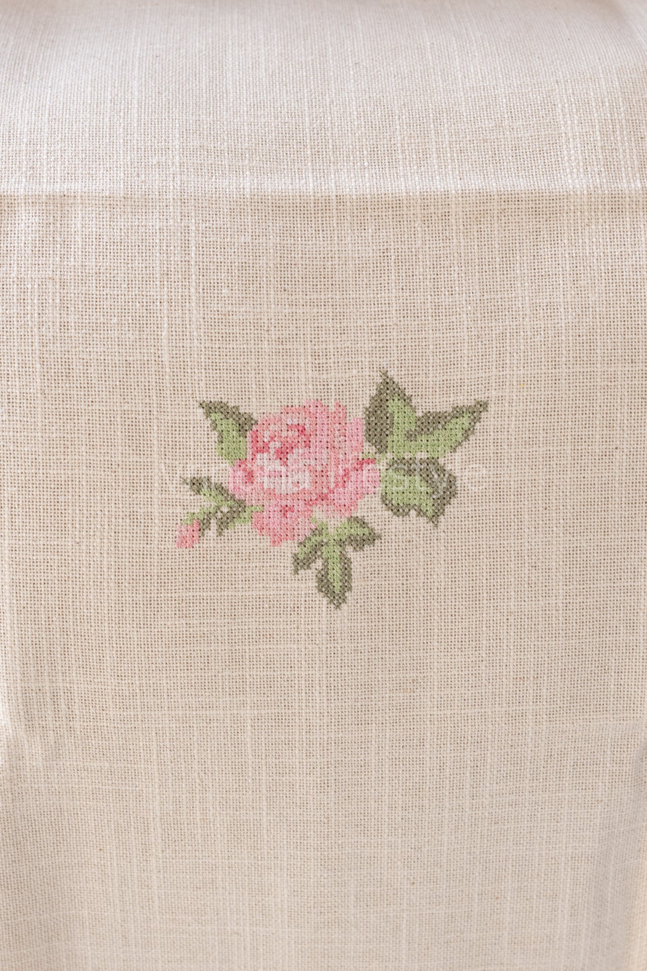 SOFA BACK COVER-with embroidery and lace detailing -Set of 5