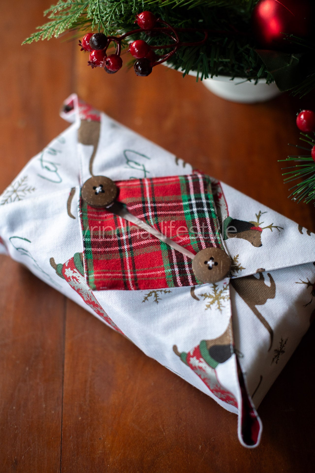 FABRIC TISSUE BOX COVER-Single Unit