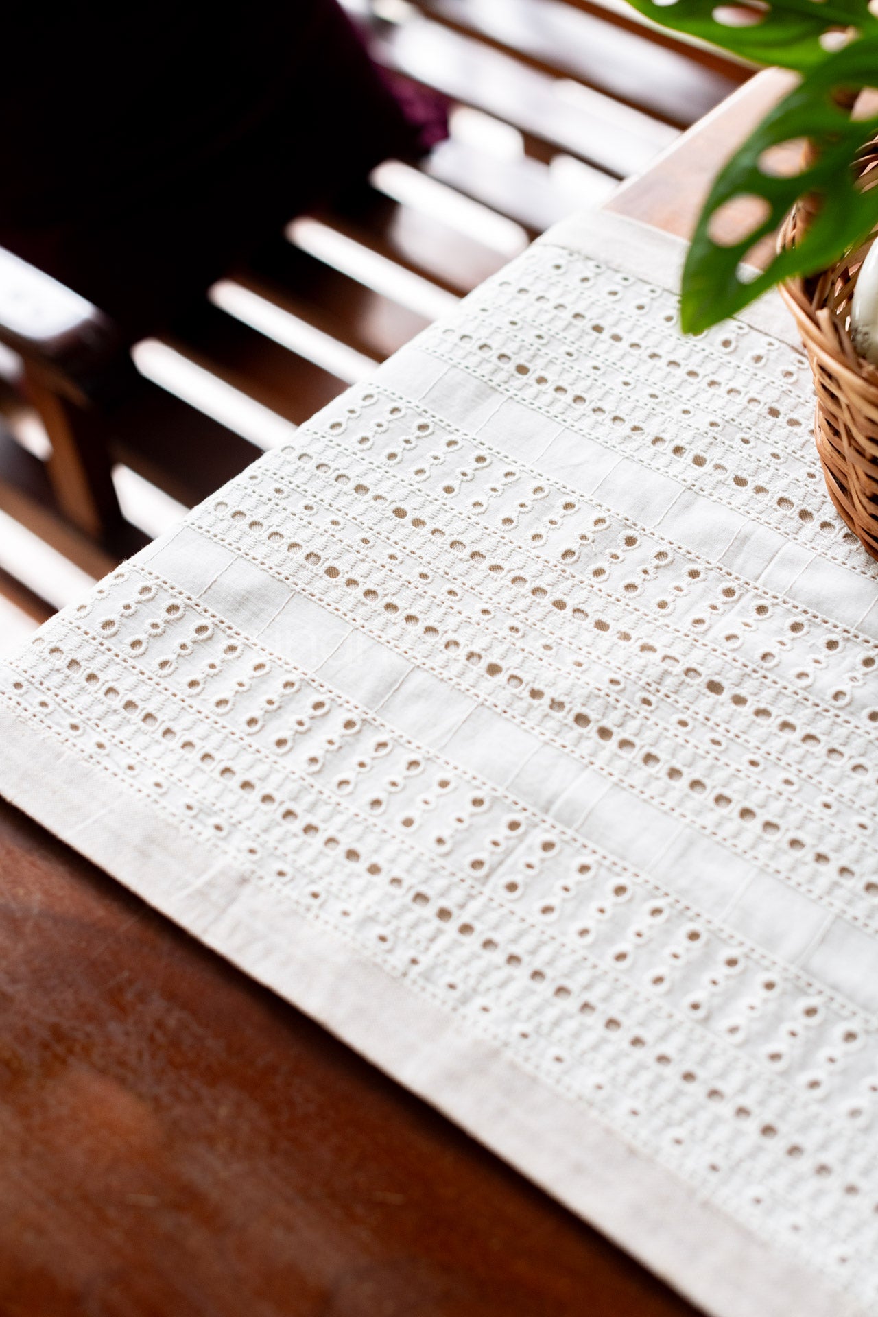 HAKOBA TABLE RUNNER-14x105 inches-8 seater customisable