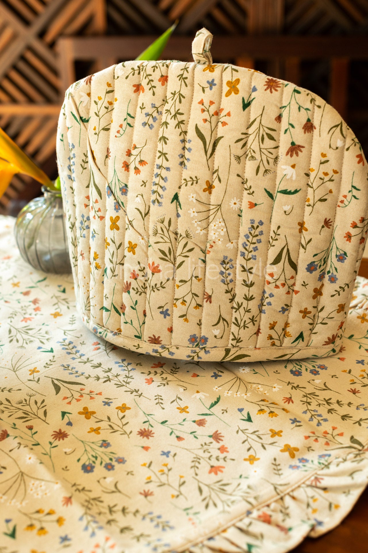 Tea cozy Set-Tea cozy with tea towel-2 piece set