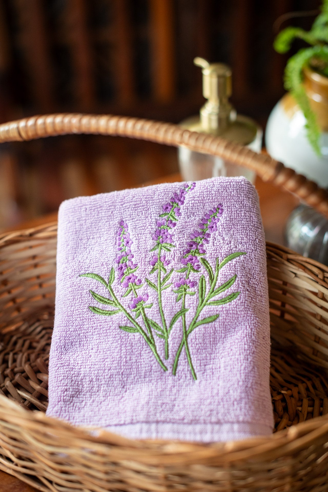 SOFT HAND TOWEL with embroidery -17x26 inches( single unit)