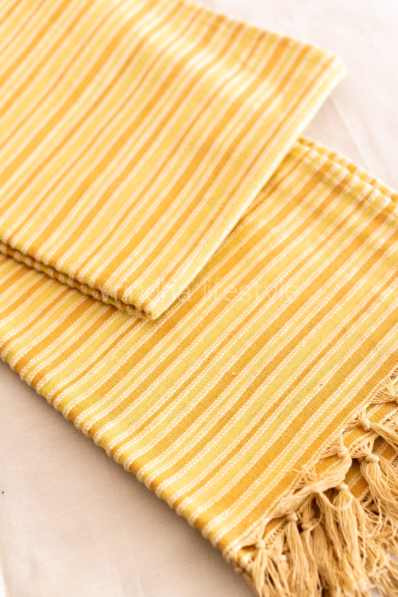 JUTE COTTON SOFA THROW-46x80 inches