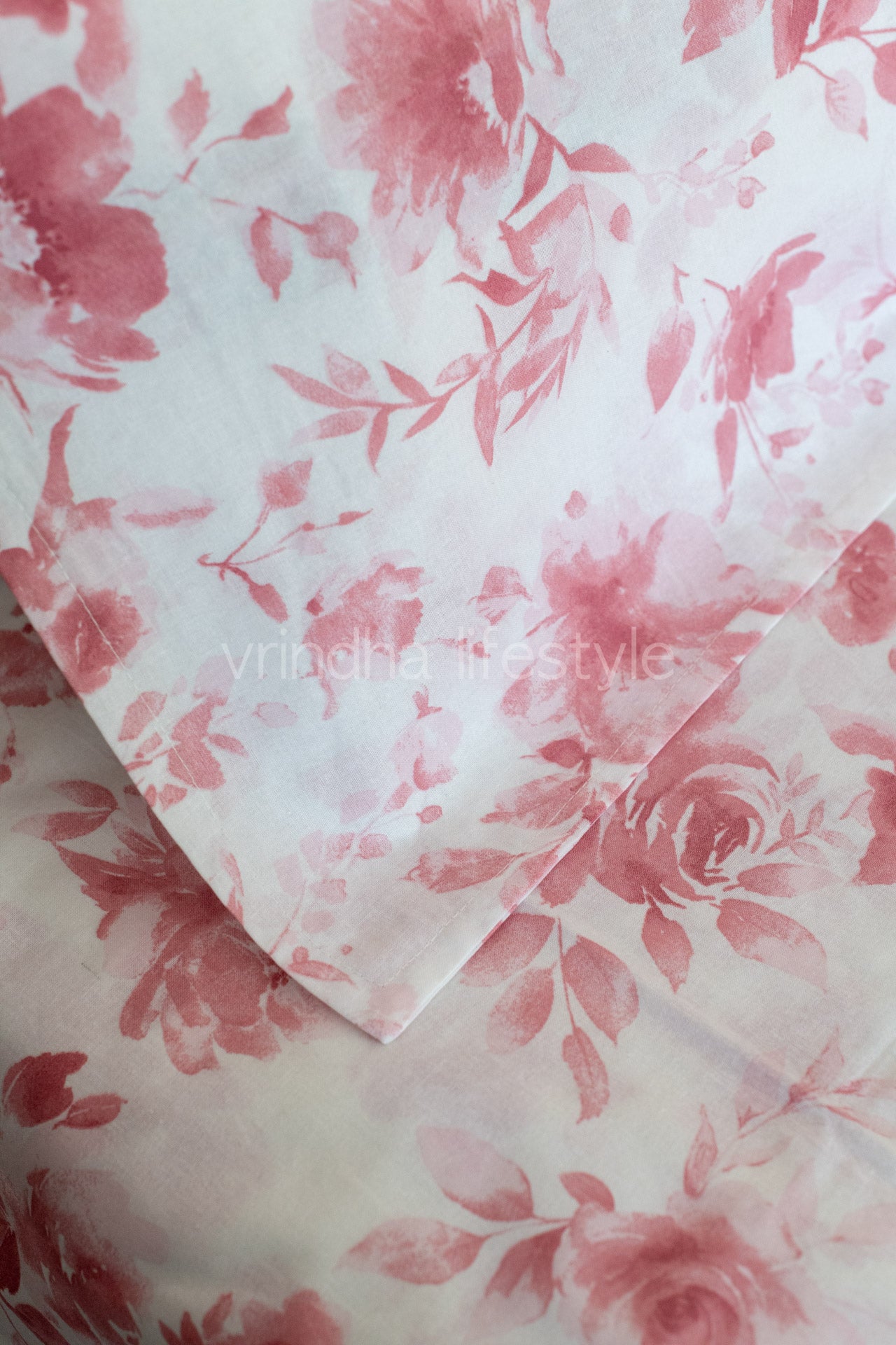 Printed casement cotton bedsheet -Queen Size