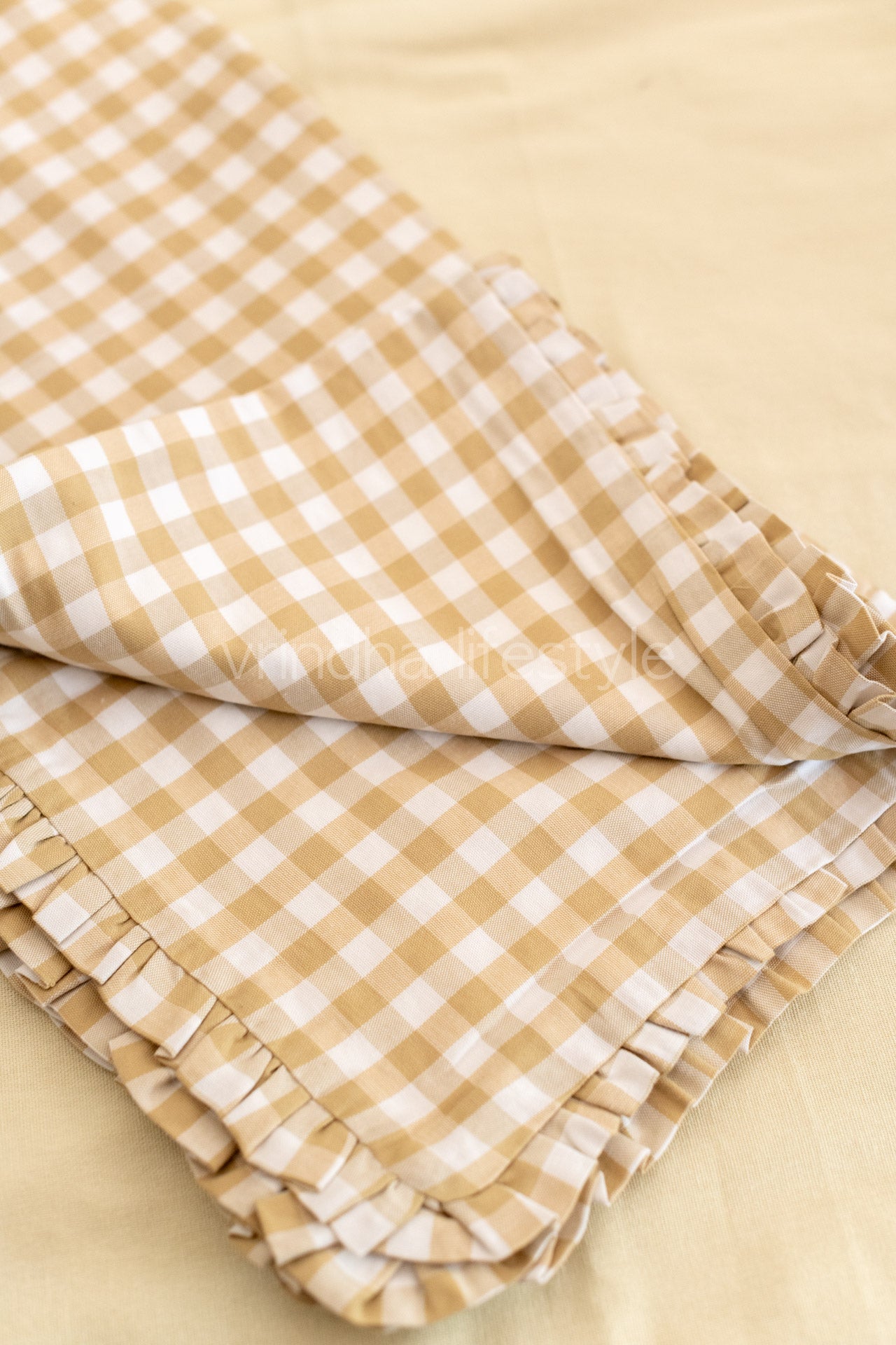 Cotton blanket with frill-47x60 inches (0 to 6 years)