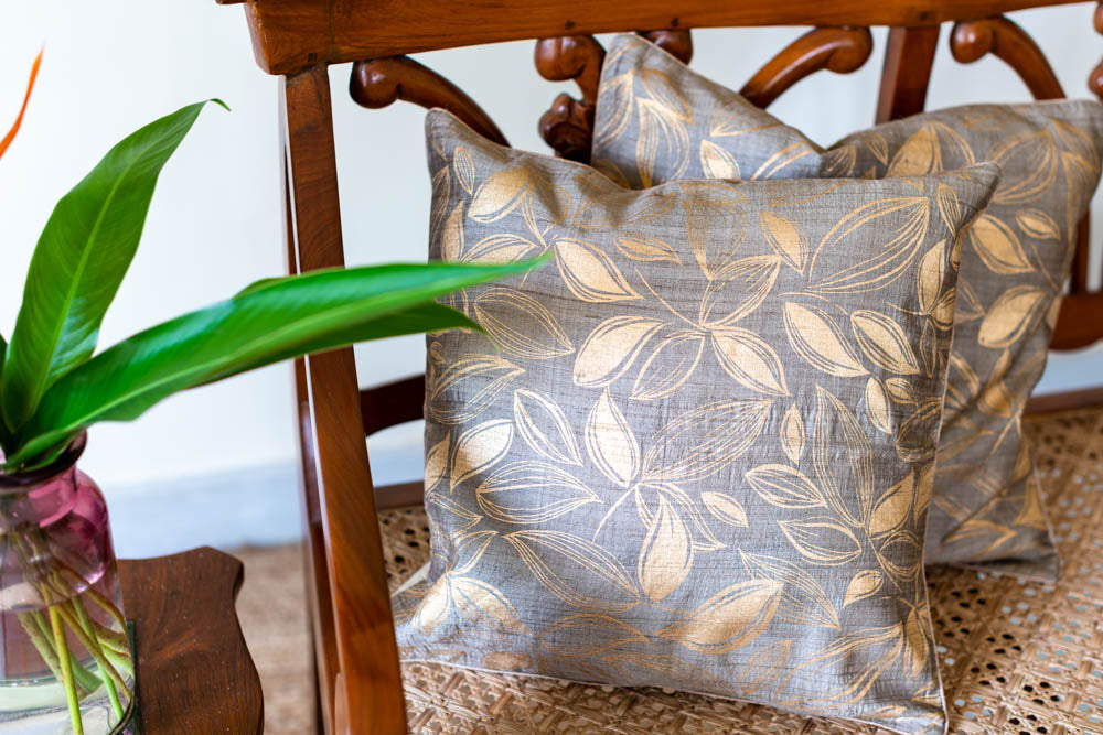 PURE SILK CUSHION COVERS--16 x 16 inches (Single unit)