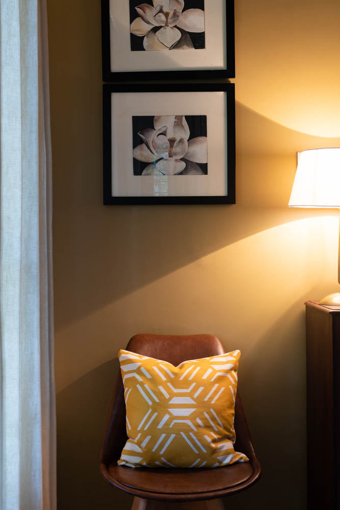 COTTON PRINTED CUSHION COVERS 16 x 16 inches (Set of 2)