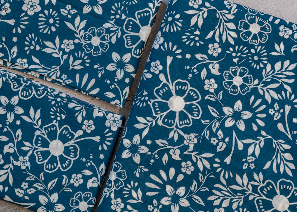 COTTON PRINTED BEDSHEET WITH PLAIN BORDER-King size