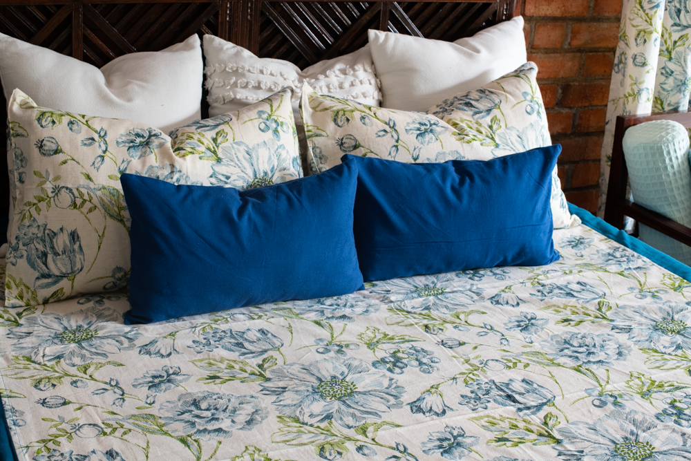 cotton floral bedsheet set