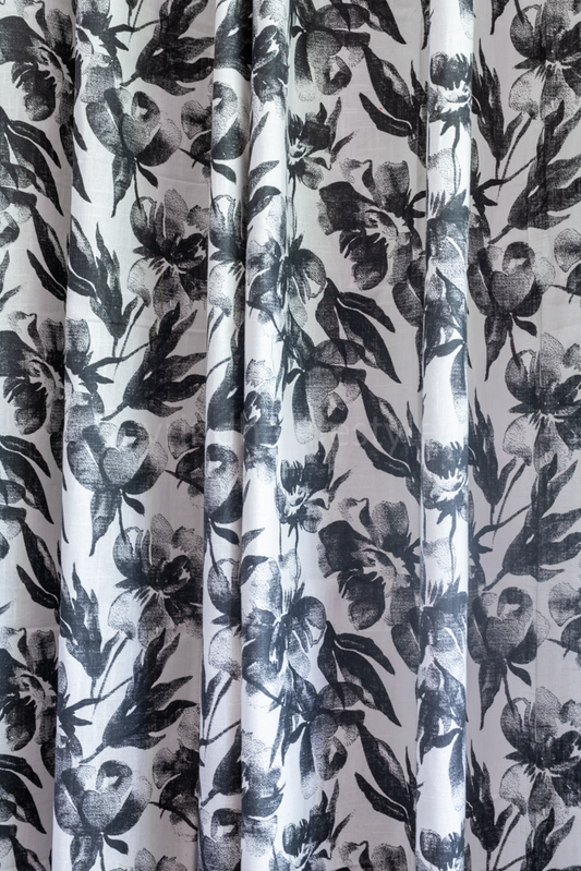 COTTON PRINTED CURTAIN-7.5 ft -Single unit