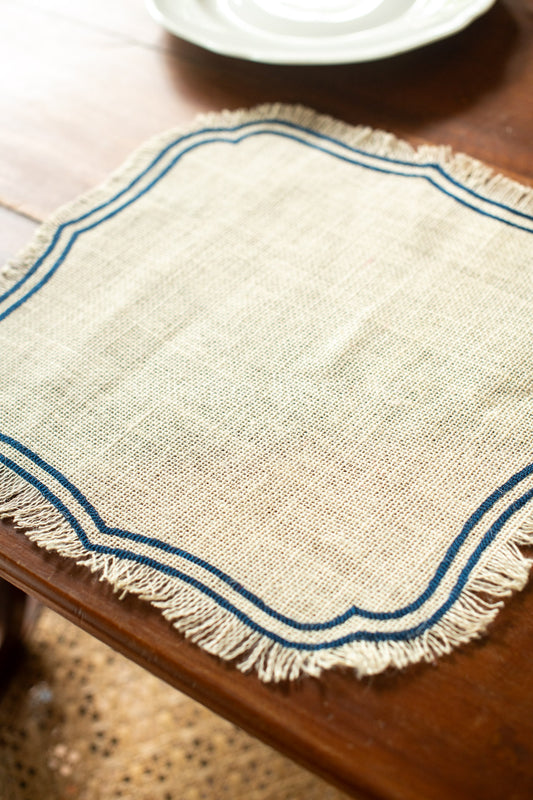 JUTE PLACEMATS ,15 inches-Set of 6